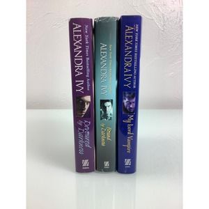 Alexandra Ivy Vampire Novel HC book bundle of 3 EUC